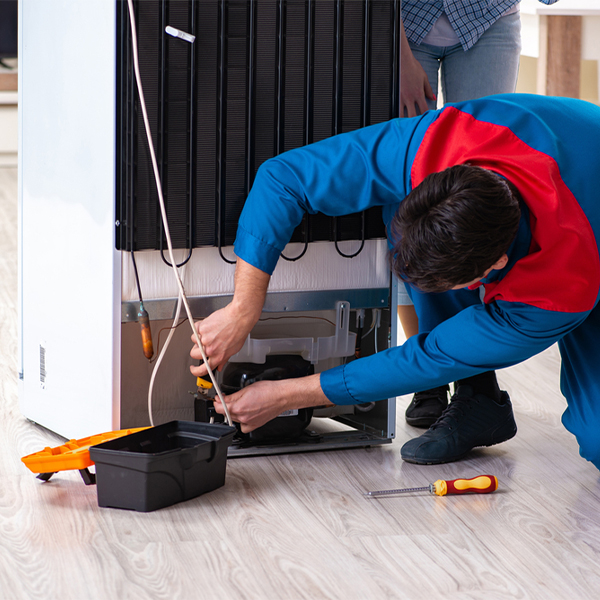 how much do you charge for refrigerator repair services in McKee